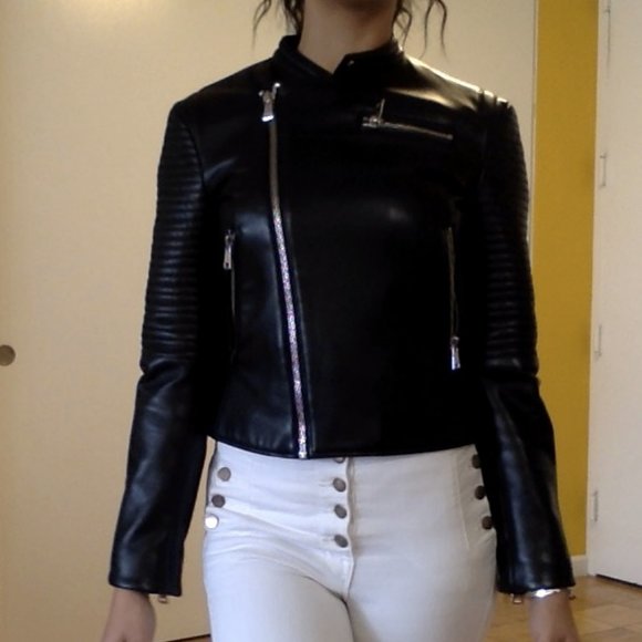 Zara Leather Jacket - Picture 3 of 5